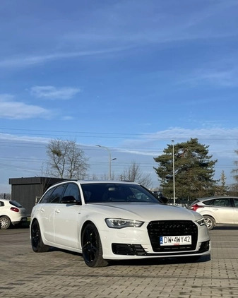 Audi A6 cena 89000 przebieg: 172000, rok produkcji 2015 z Wrocław małe 232